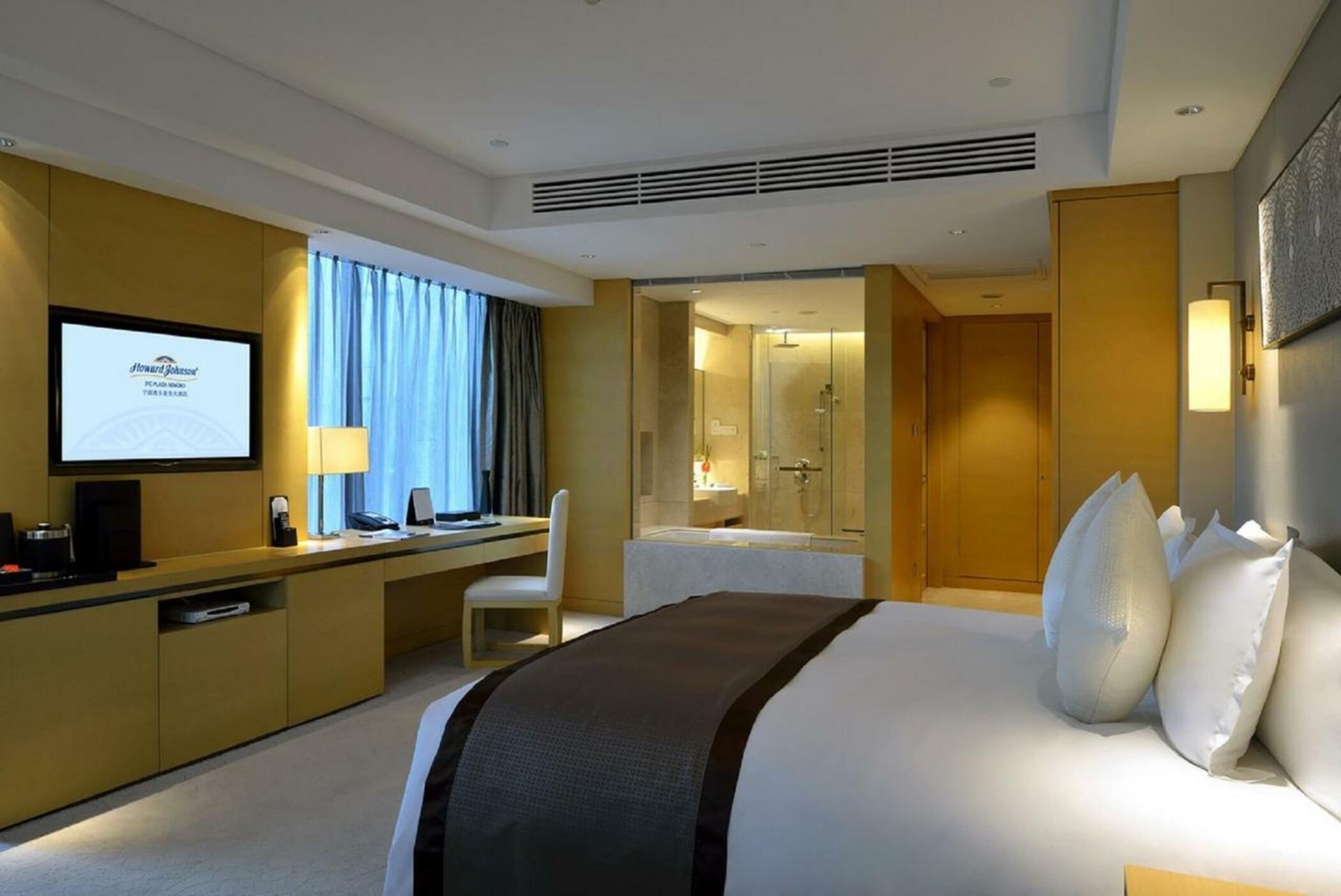 Howard Johnson Ifc Plaza Ningbo Eksteriør bilde